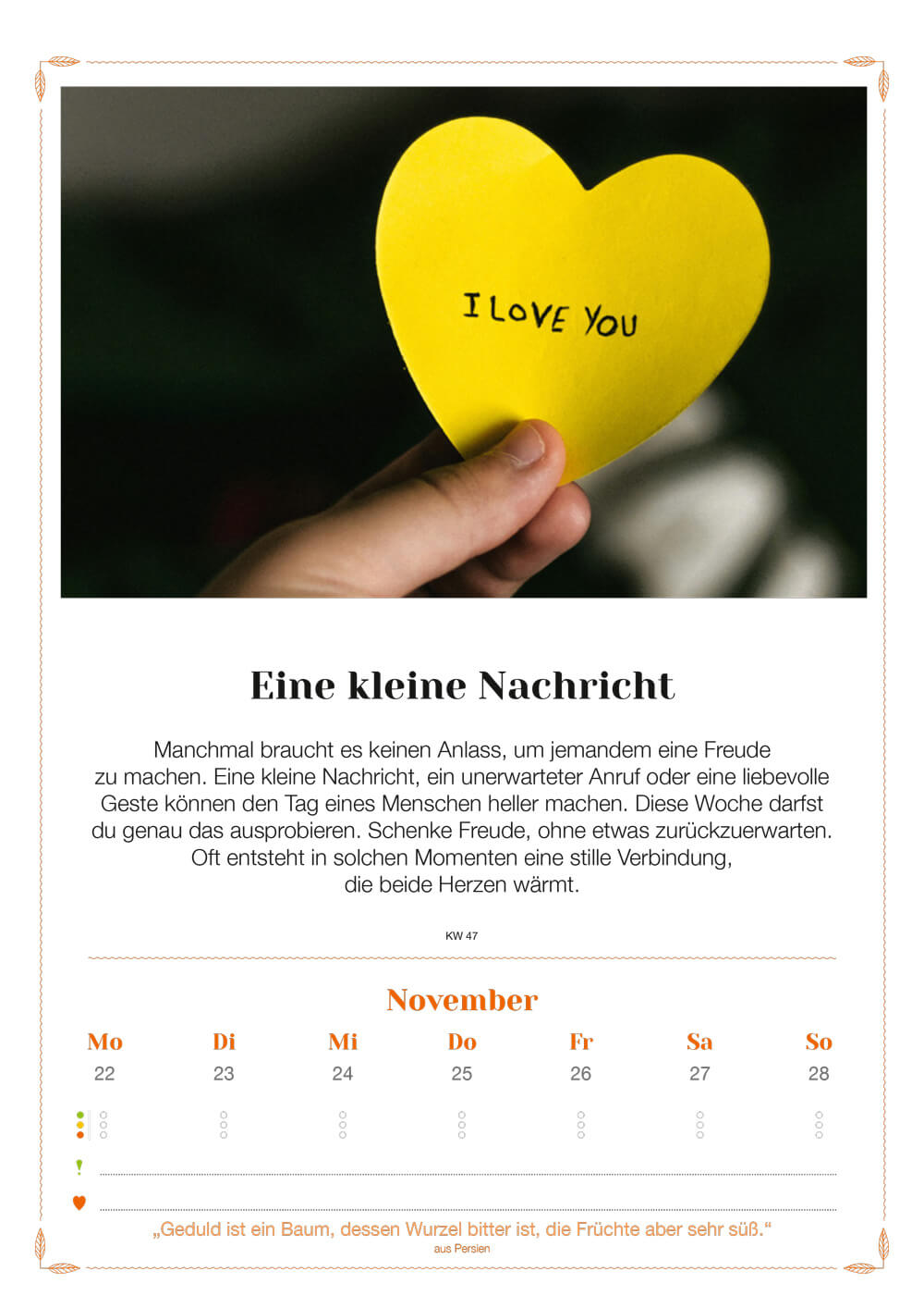 JETZT VORBESTELLEN: Lebenslust Kalender 2027 – Wandkalender – Bild 5