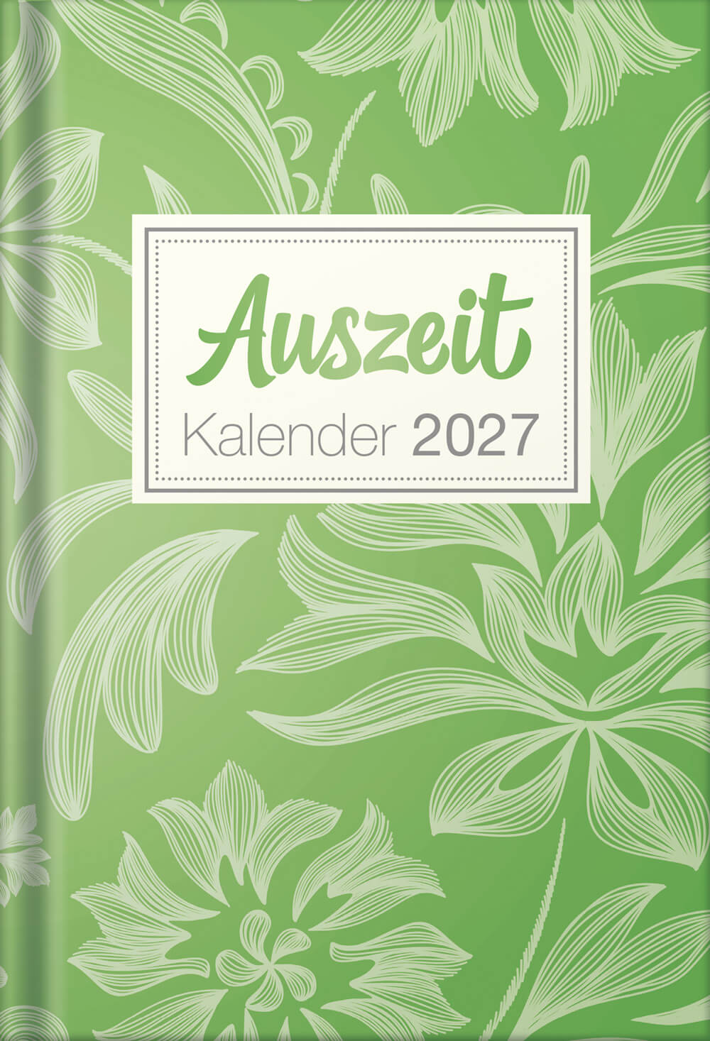 JETZT VORBESTELLEN: Auszeit Planer 2027 in wiesengrün